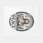 Jesus Coupon Dure Korting T-Shirt Op Het Geloof Ge Fleece Deken (Voorkant (Horizontaal))