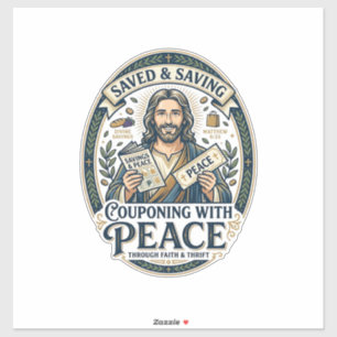 Jesus Coupon Korting Goedkope Shirt Gebaseerd Op H Sticker