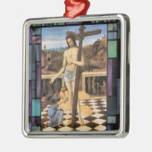 Jesus Cross Art Bellini Ornament (Links)