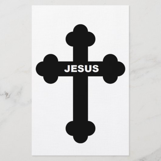 JESUS CROSS BRIEFPAPIER (Voorkant)