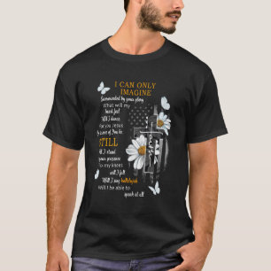 Jesus Cross Butterfly Ik kan me Christelijke Reli  T-shirt