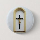 Jesus Cross Button (Voorkant)