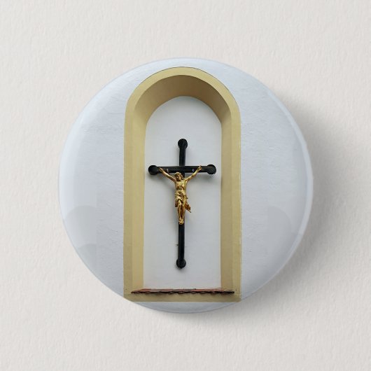 Jesus Cross Button (Voorkant)