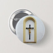 Jesus Cross Button (Voorkant /achterkant)