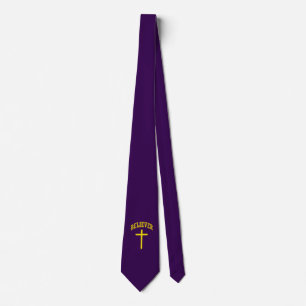 Jesus Cross Christelijke Believer Stropdas