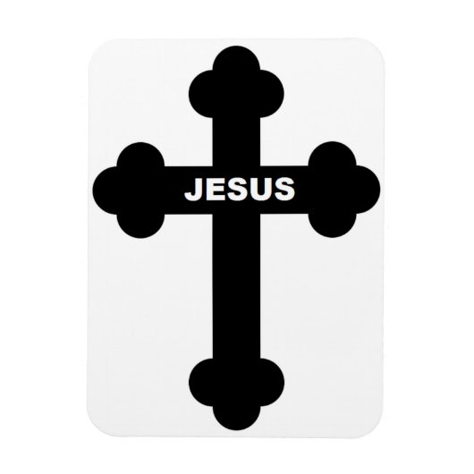 JESUS CROSS MAGNEET (Verticaal)