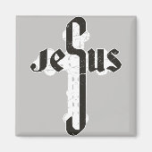 Jesus Cross Magneet (Voorkant)