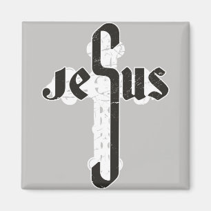 Jesus Cross Magneet