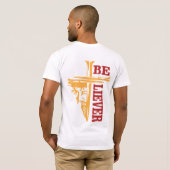 Jesus Cross Nail Design – Powerful Christian T-shirt (Achterkant volledig)