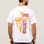 Jesus Cross Nail Design – Powerful Christian T-shirt (Achterkant)