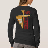 Jesus Cross Nail Design – Powerful Christian T-shirt (Achterkant)