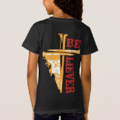 Jesus Cross Nail Design – Powerful Christian T-shirt (Achterkant)