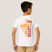 Jesus Cross Nail Design – Powerful Christian T-shirt (Achterkant volledig)