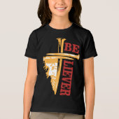 Jesus Cross Nail Design – Powerful Christian Tri-Blend Shirt (Voorkant)