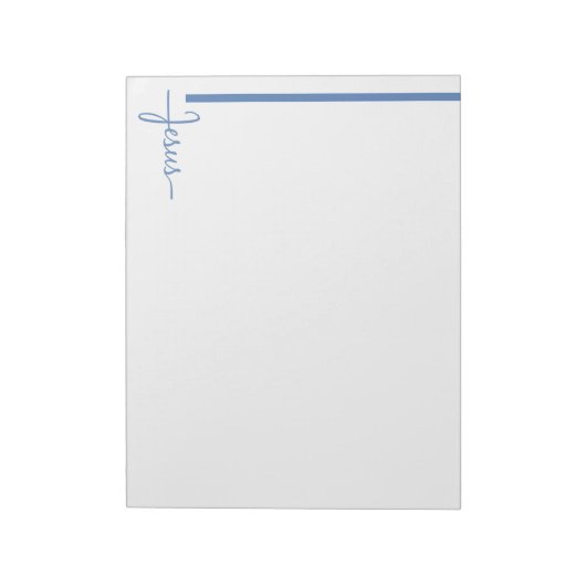 Jesus Cross Notitieblok (Linkerzijde)