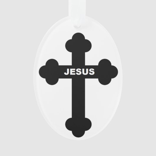 JESUS CROSS ORNAMENT (voorkant)