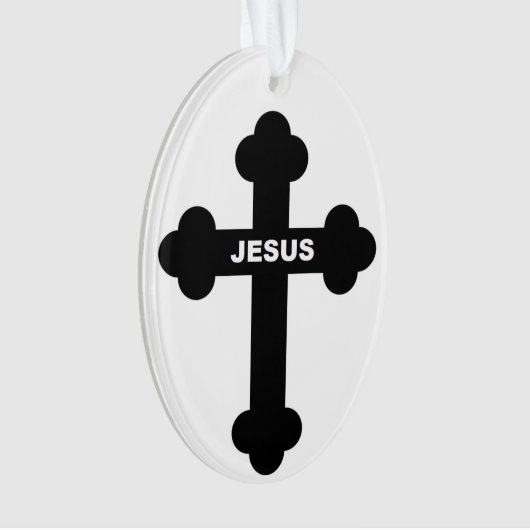 JESUS CROSS ORNAMENT (voorkant)