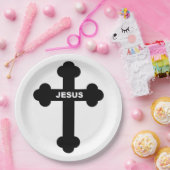 JESUS CROSS PAPIEREN BORDJE (Feest)