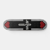 Jesus Cross Persoonlijk Skateboard (Horizontaal)