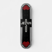 Jesus Cross Persoonlijk Skateboard (Voorkant)