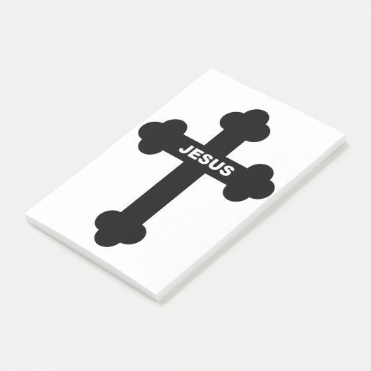 JESUS CROSS POST-IT® NOTES (Schuin)
