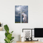 Jesus & Cross Poster (Thuiskantoor)