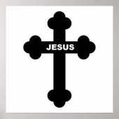 JESUS CROSS POSTER (Voorkant)