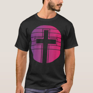 Jesus Cross Retro Style T-shirt