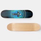 Jesus Cross Skateboard (Horizontaal)