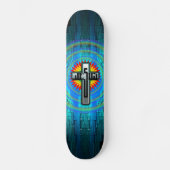 Jesus Cross Skateboard (Voorkant)