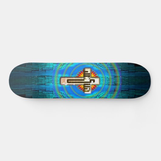 Jesus Cross Skateboard Deck (Horizontaal)