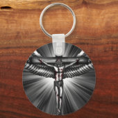 Jesus Cross Sleutelhanger (Voorkant)