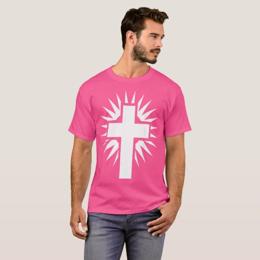 Jesus Cross T-shirt (Voorkant volledig)