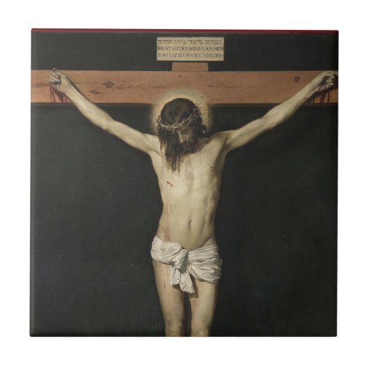 JESUS CRUCIFIED TEGELTJE (Voorkant)
