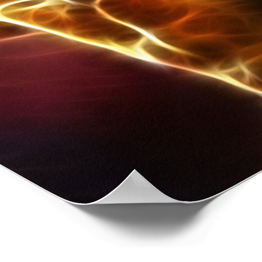 Jesus Crucifixion 2 Poster (Hoek)