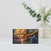 Jesus Crucifixion 2 Visitekaartje (Staand voorkant)