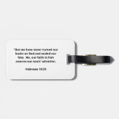 Jesus > Cultuur Bagagelabel. Bagagelabel (Achterkant horizontaal)