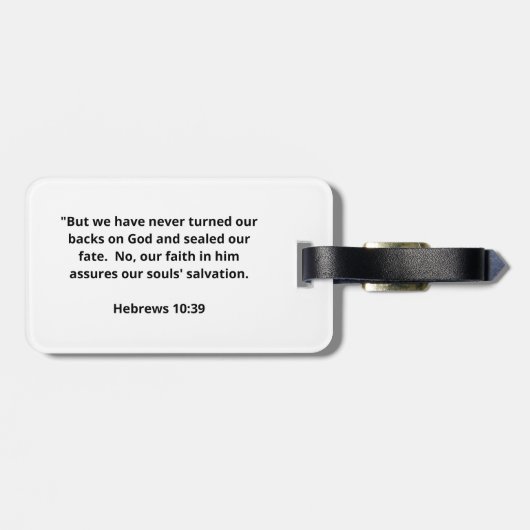 Jesus > Cultuur Bagagelabel. Bagagelabel (Achterkant horizontaal)