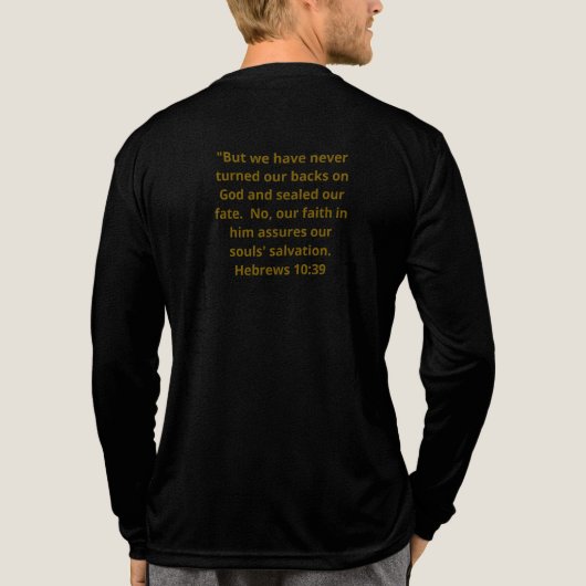 Jesus > Cultuur Bella Canvas Lange mouw T-shirt (Achterkant volledig)