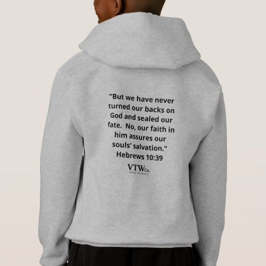 Jesus > Cultuur Jongens Hoodie (Achterkant)