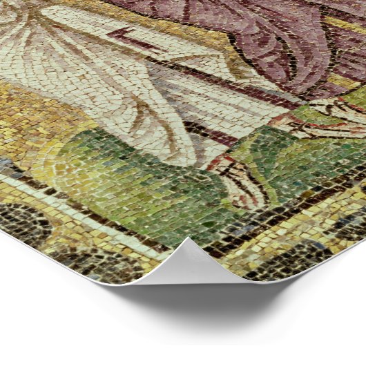 Jesus Cures de vrouw die bloeit Poster (Hoek)