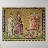 Jesus Cures de vrouw die bloeit Poster (Voorkant)