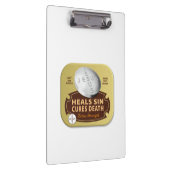 Jesus Cures Heals tablet Christelijk Faith God Klembord (Rechts)