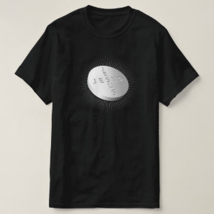Jesus Cures pil tablet Christelijk kruis geneest G T-shirt