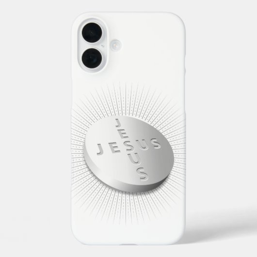 Jesus Cures Pill - Christelijk geloofsgebed Case-Mate iPhone Case (Achterkant)