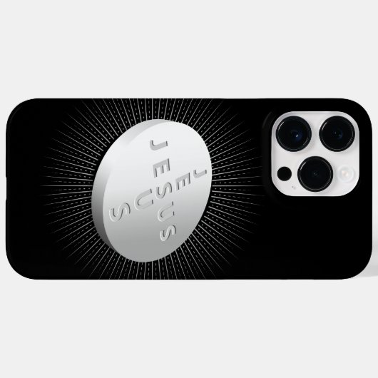 Jesus Cures Pill - Christelijk geloofsgebed Case-Mate iPhone Case (Achterkant (horizontaal))