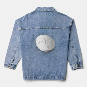 Jesus Cures Pill - Christelijke Godsdienst Denim Jacket