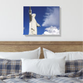 jesus cusco canvas afdruk (Insitu (Slaapkamer))
