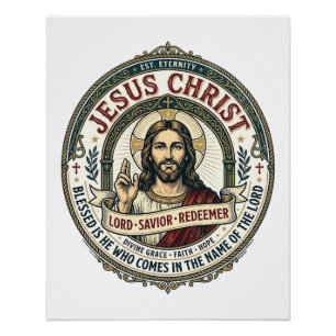 Jesus Dance Ballerina Studio Grafische T-shirt Chr Perfect Poster