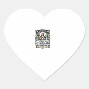Jesus Dating Christelijke Relatie Humor T-shirt Fa Hart Sticker
